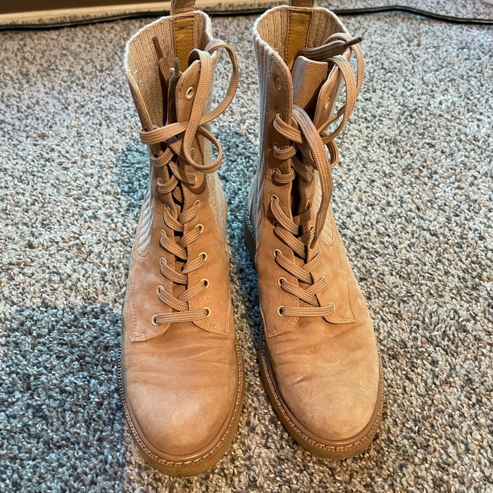 Sam Edelman combat boots size 8.5
